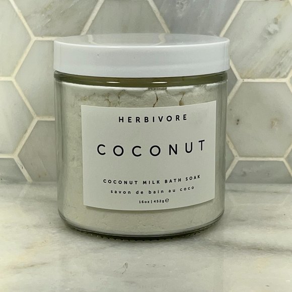 Herbivore Botanicals Coconut Milk Bath Soak–Softens Skin,Lightly Scented Vanilla - Picture 1 of 1